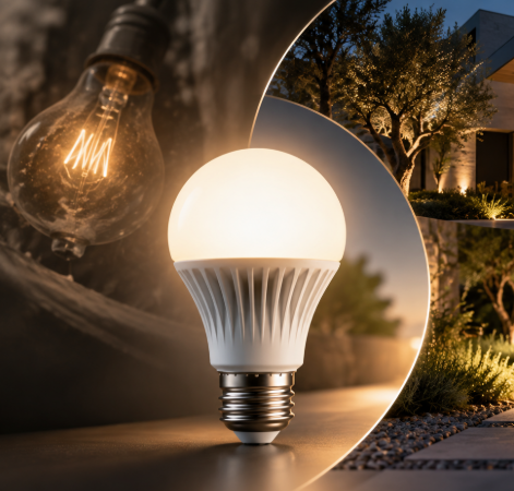 LED ve geleneksel ampuller; enerji tüketimi, kullanım ömrü, ısı üretimi ve ışık verimliliği açısından önemli farklılıklar gösterir. Bu içerikte iki aydınlatma teknolojisini karşılaştırarak hangi seçeneğin hangi kullanım alanlarında daha avantajlı olduğunu açıklıyoruz.